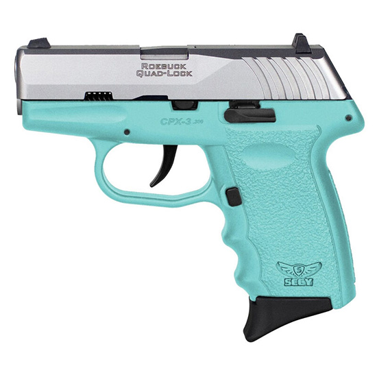 SCCY CPX-3 380ACP BLUE SS NMS 2 10RD - Pistols